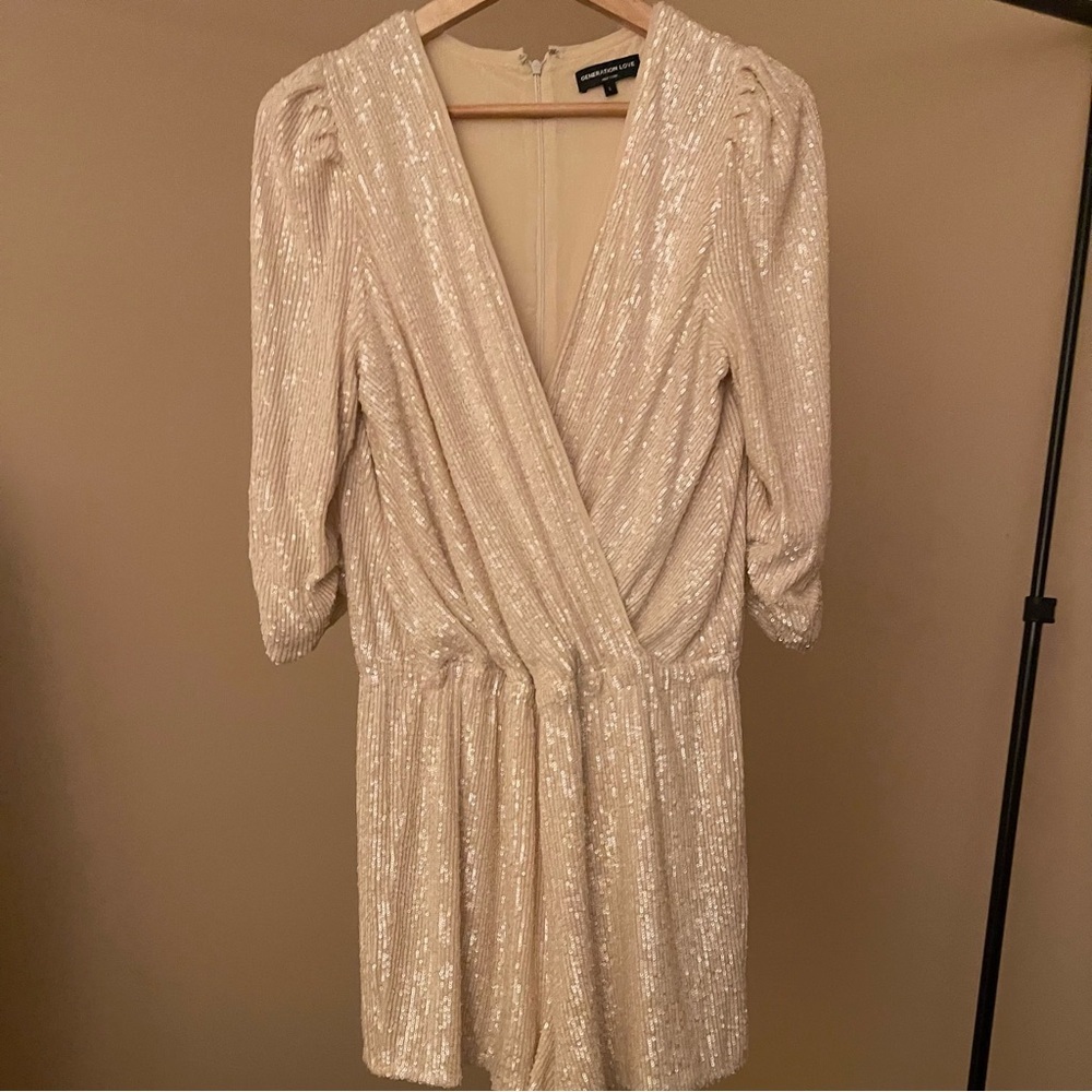 Generation Love Allegra Sequins Romper - Picture 2 of 8